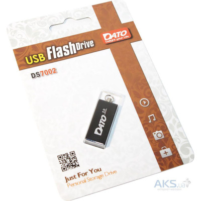 DATO 32 GB DS7002 USB 2.0 Black (DS7002B-32G)