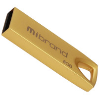 Mibrand 8GB USB 2.0 Gold (MI2.0/TA8U2G)