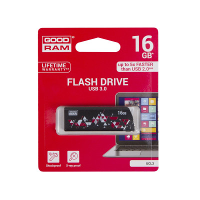 GoodRAM Click 16GB USB 3.0 Black (UCL3-0160K0R11)