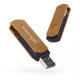 Exceleram P2 Black/Brown USB 2.0 EXP2U2BRB64
