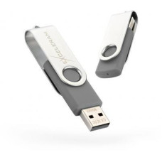 Exceleram 16 GB P1 Series Silver/Gray USB 2.0 (EXP1U2SIG16)
