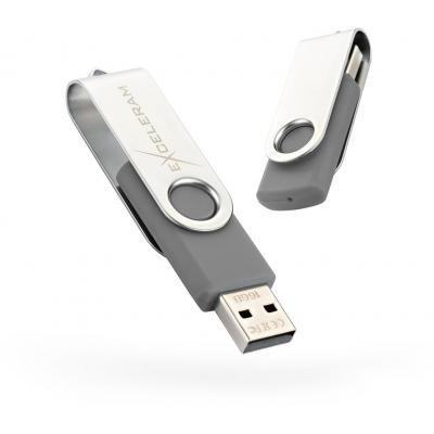 Exceleram 16 GB P1 Series Silver/Gray USB 2.0 (EXP1U2SIG16)