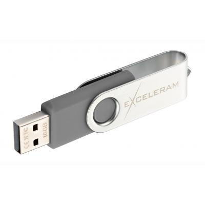Exceleram 16 GB P1 Series Silver/Gray USB 2.0 (EXP1U2SIG16)