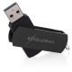 Exceleram 16 GB P2 Series Black/Black USB 2.0 (EXP2U2BB16)