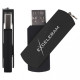 Exceleram 16 GB P2 Series Black/Black USB 2.0 (EXP2U2BB16)