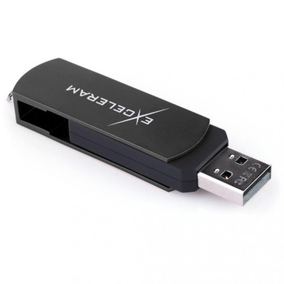 Exceleram 16 GB P2 Series Black/Black USB 2.0 (EXP2U2BB16)