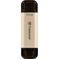 Transcend JetFlash 930C 512GB USB 3.2 / Type-C Gold-Black (TS512GJF930C)