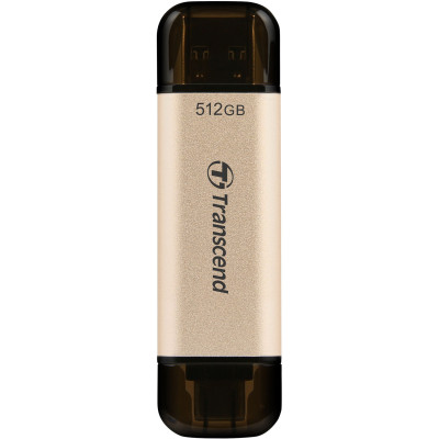 Transcend JetFlash 930C 512GB USB 3.2 / Type-C Gold-Black (TS512GJF930C)