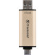 Transcend JetFlash 930C 512GB USB 3.2 / Type-C Gold-Black (TS512GJF930C)