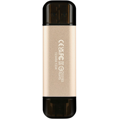 Transcend JetFlash 930C 512GB USB 3.2 / Type-C Gold-Black (TS512GJF930C)