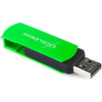 Exceleram 64 GB P2 Black/Green USB 2.0 EXP2U2GRB64