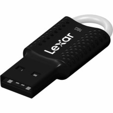 Lexar 16 GB JumpDrive V40 USB 2.0 Flash Drive Black (LJDV40-16GAB)