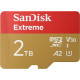 SanDisk 2 TB microSDXC U3 V30 A2 Extreme + Adapter SD (SDSQXAV-2T00-GN6MA)