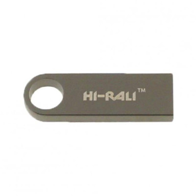 Hi-Rali 32 GB USB Flash Drive Shuttle series Silver (HI-32GBSHSL)