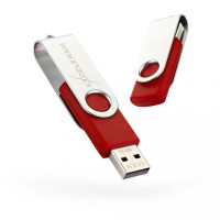 Exceleram 16 GB P1 Series Silver/Red USB 2.0 (EXP1U2SIRE16)