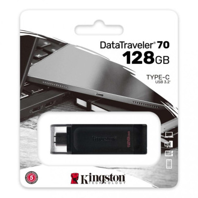 Kingston 128GB DataTraveler 70 USB Type-C (DT70/128GB)