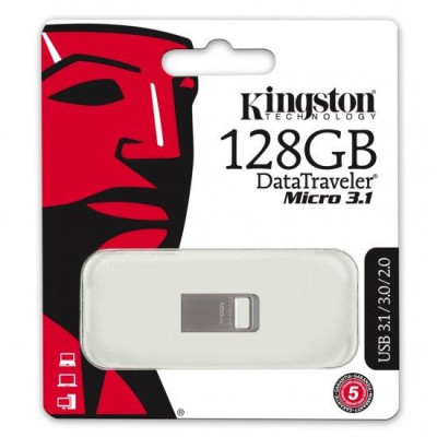Kingston 128 GB DT Micro 3.1 Metal (DTMC3/128GB)