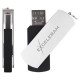 Exceleram 64 GB P2 Series White/Black USB 3.1 Gen 1 (EXP2U3WHB64)