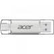 Acer 32 GB UT300 USB-A/Type-C 3.2 Silver (BL.9BWWA.588)