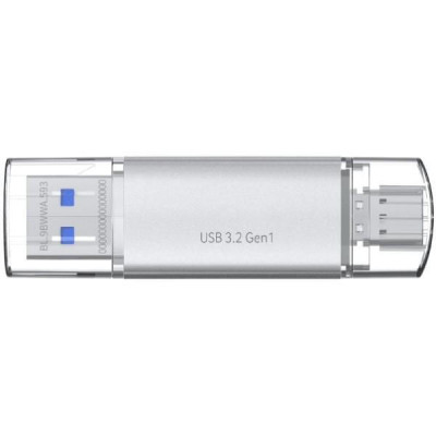 Acer 32 GB UT300 USB-A/Type-C 3.2 Silver (BL.9BWWA.588)