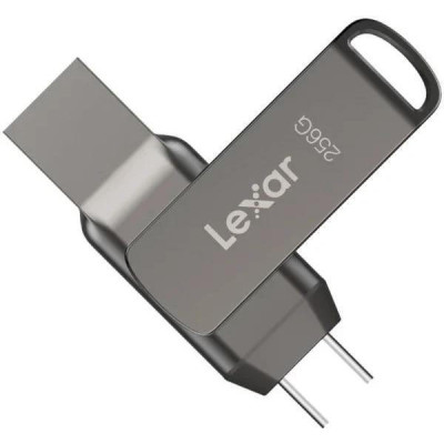 Lexar 256 GB JumpDrive Dual Drive D400 (LJDD400256G-BNQNG)