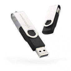 Exceleram 64 GB P1 Series Silver/Black USB 2.0 (EXP1U2SIB64)