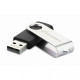 Exceleram 64 GB P1 Series Silver/Black USB 2.0 (EXP1U2SIB64)