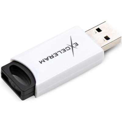 Exceleram 64 GB H2 Series White/Black USB 2.0 (EXU2H2W64)