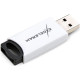 Exceleram 64 GB H2 Series White/Black USB 2.0 (EXU2H2W64)