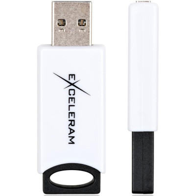 Exceleram 64 GB H2 Series White/Black USB 2.0 (EXU2H2W64)