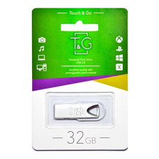 T&G 32GB 117 Metal Series Silver (TG117SL-32G)