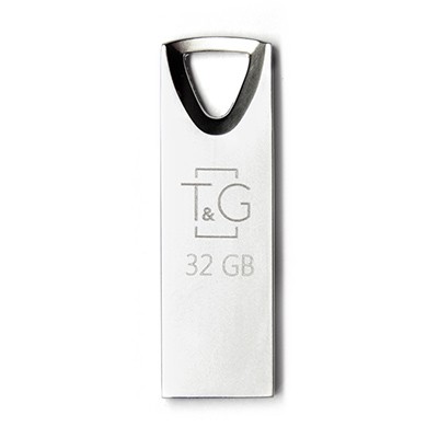 T&G 32GB 117 Metal Series Silver (TG117SL-32G)