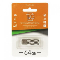 T&G 64GB Metal Series USB 2.0 Silver (TG103-64G)