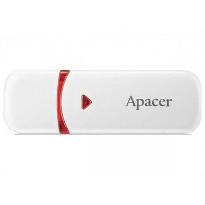 Apacer 16 GB AH333 White USB 2.0 (AP16GAH333W-1)