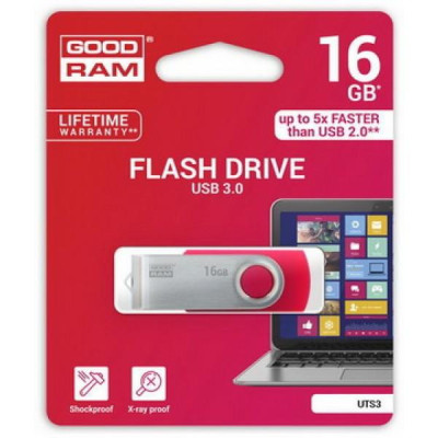 GOODRAM 16 GB Twister USB 3.0 (PD16GH3GRTSRR9, UTS3-0160R0R11)