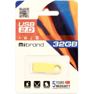 Mibrand 32GB Puma USB 2.0 Gold (MI2.0/PU32U1G)