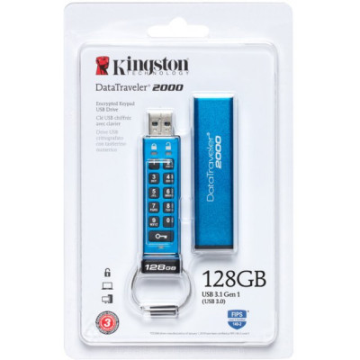 Kingston 128 GB DataTraveler 2000 (DT2000/128GB)