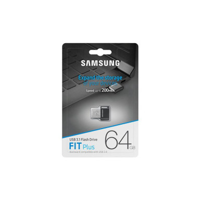 Samsung 64 GB Fit Plus USB 3.1 Gen 1 (MUF-64AB/APC)