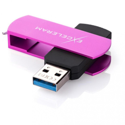 Exceleram P2 Black/Purple USB 3.1 EXP2U3PUB64