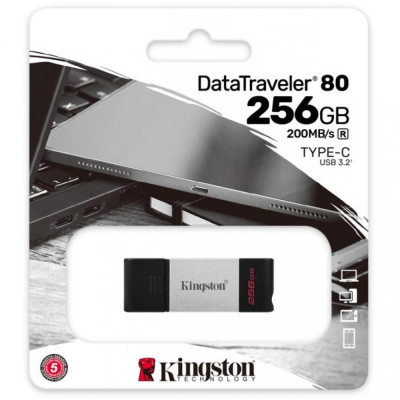 Kingston 256 GB DataTraveler 80 USB-C 3.2 (DT80/256GB)