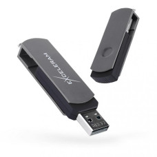 Exceleram 16 GB P2 Series Gray/Black USB 2.0 (EXP2U2GB16)