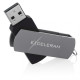 Exceleram 16 GB P2 Series Gray/Black USB 2.0 (EXP2U2GB16)