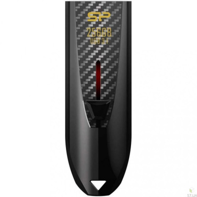 Silicon Power 256 GB Blaze B25 Black (SP256GBUF3B25V1K)
