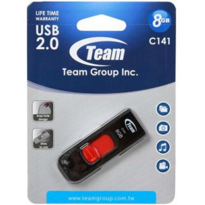 TEAM 8 GB C141 Red TC1418GR01