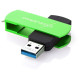 Exceleram 64 GB P2 Black/Green USB 3.1 EXP2U3GRB64