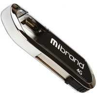 Mibrand 4GB Aligator USB 2.0 Black (MI2.0/AL4U7B)