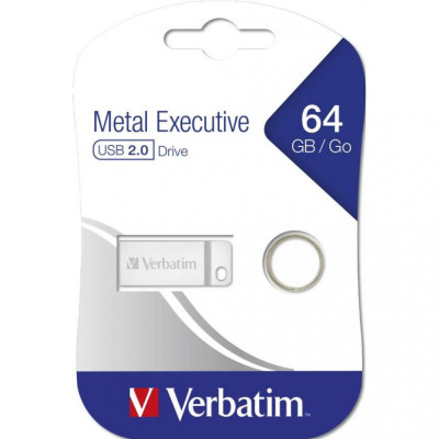 Verbatim 64 GB Metal Executive Silver (98750)