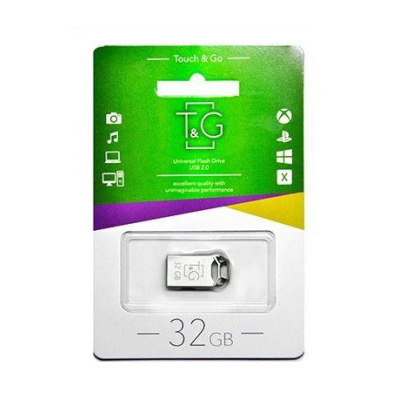 T&G 32GB 110 Metal Series Silver (TG110-32G)