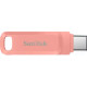 SanDisk 256 GB Ultra Dual Drive Go USB 3.0/Type-C Peach (SDDDC3-256G-G46PC)