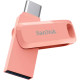 SanDisk 256 GB Ultra Dual Drive Go USB 3.0/Type-C Peach (SDDDC3-256G-G46PC)